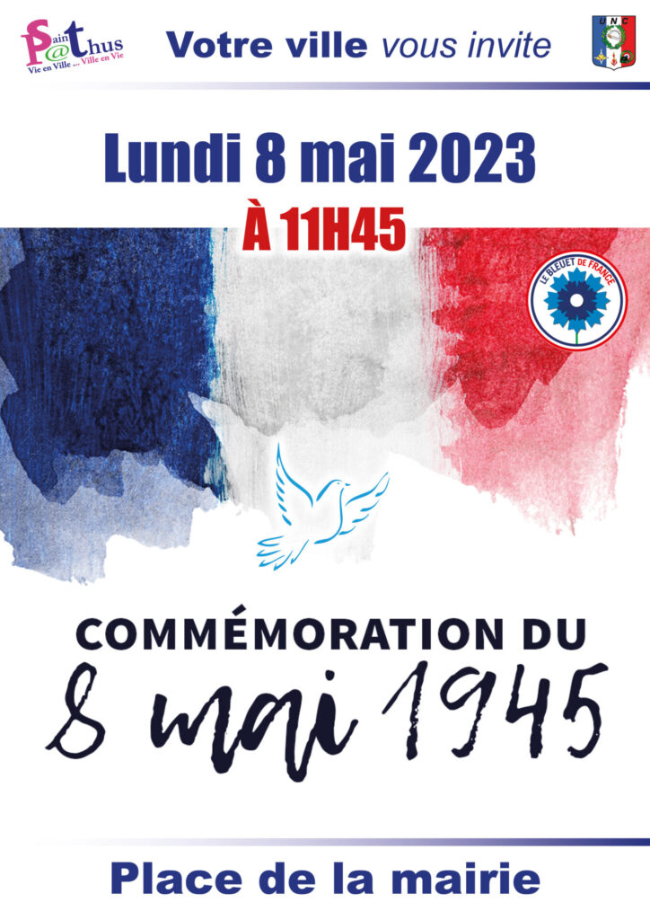 COMMÉMORATION DU 8 MAI 1945 - Site officiel de Saint-Pathus