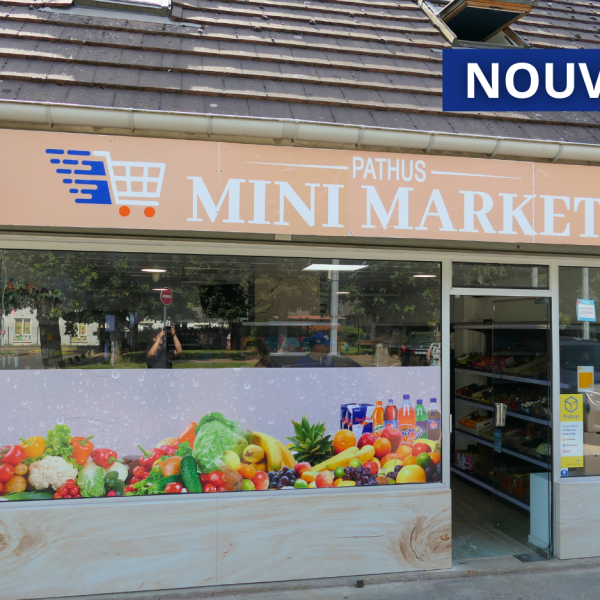 Devanture du magasin